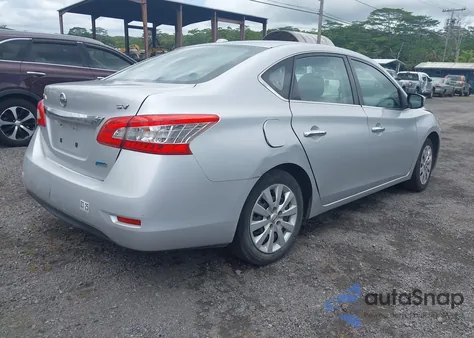 2013 Nissan Sentra Sv z USA, uszkodzony, nr VIN 3N1AB7AP0DL675121